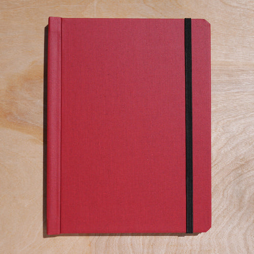 cloth notebinder (red)